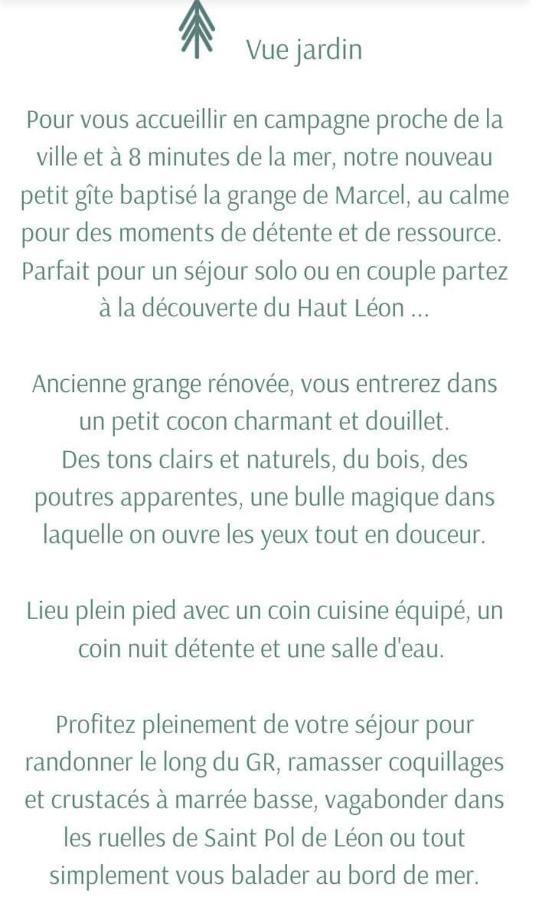La Grange De Marcel Villa แซ็ง-โปล-เดอ-ลีอง ภายนอก รูปภาพ